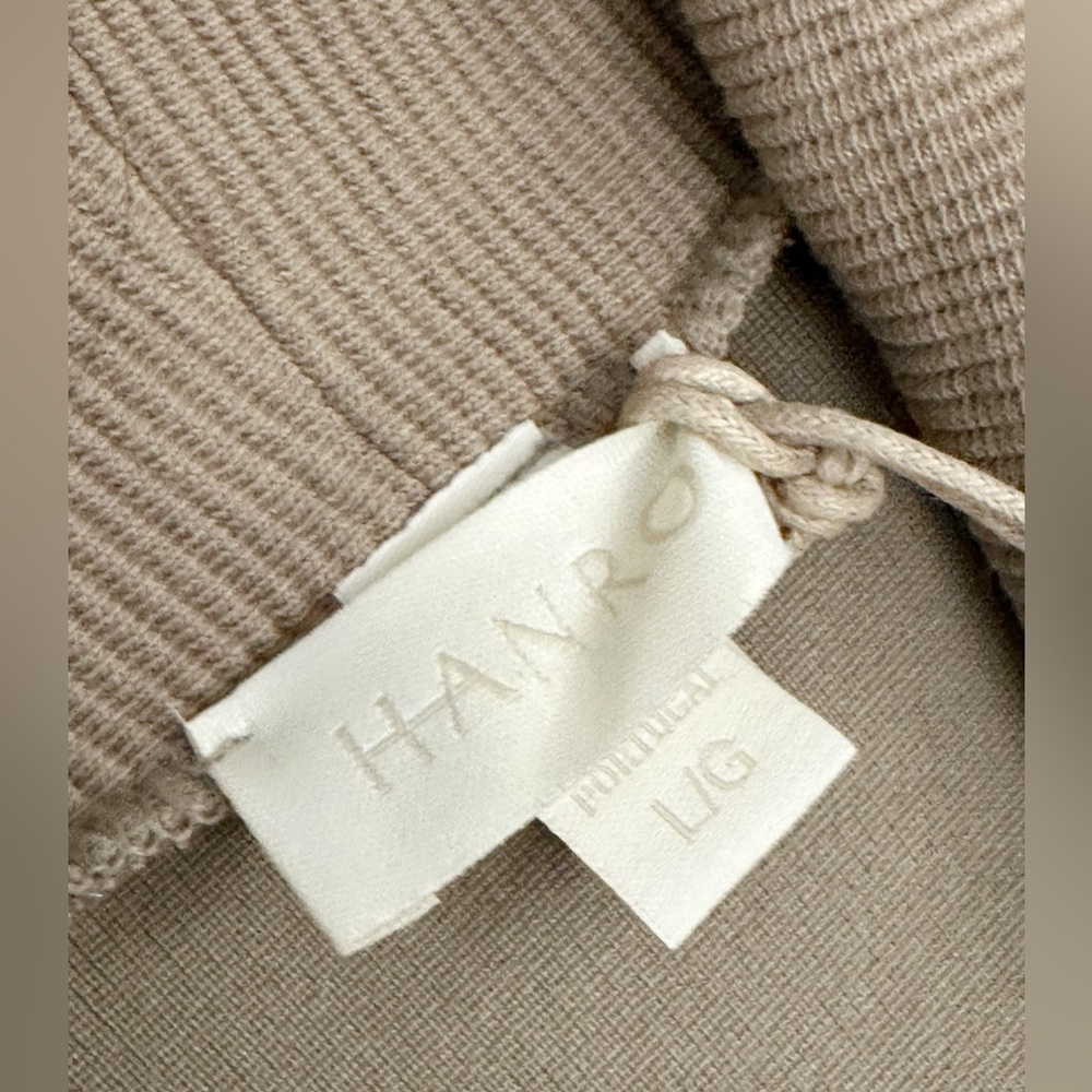 NWT Hanro Pure Comfort Long Cardigan in Tan  Size L - Picture 12 of 16